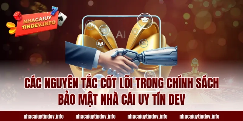 Các nguyên tắc cốt lõi trong chính sách bảo mật Nhà Cái Uy Tín Dev