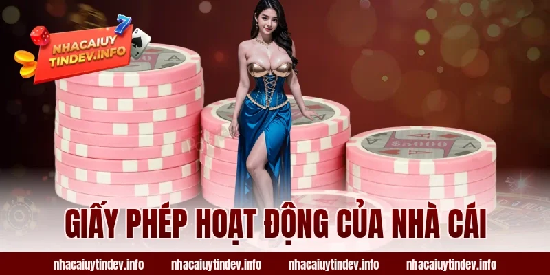 giấy phép hoạt động của nhà cái