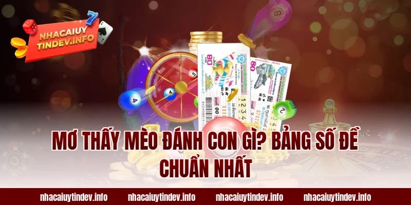 Mơ Thấy Mèo Đánh Con Gì? Bảng Số Đề Chuẩn Nhất