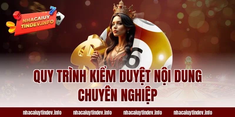 Quy Trình Kiểm Duyệt Nội Dung Chuyên Nghiệp